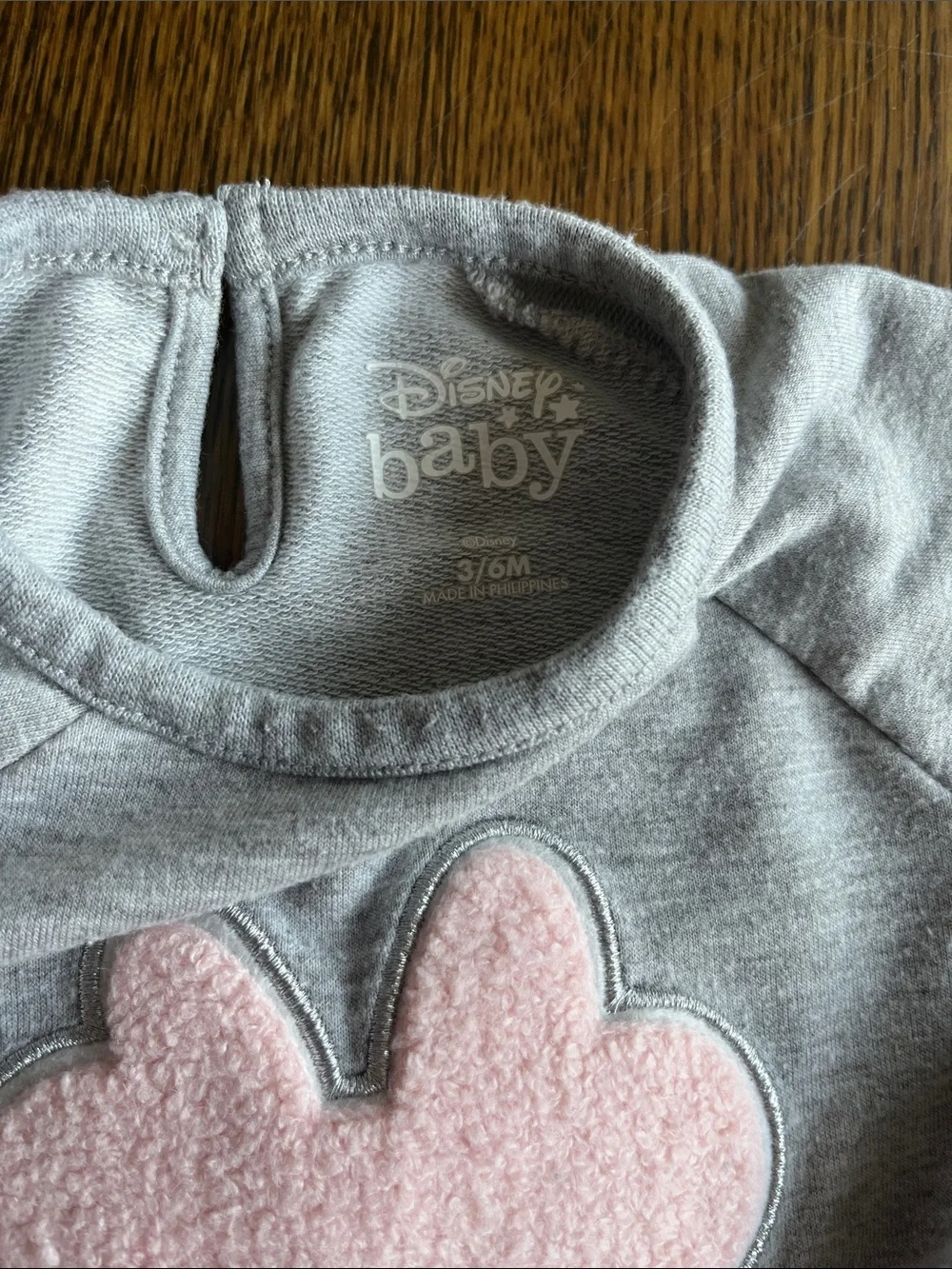Girls' Disney Pink & Heather Gray set
